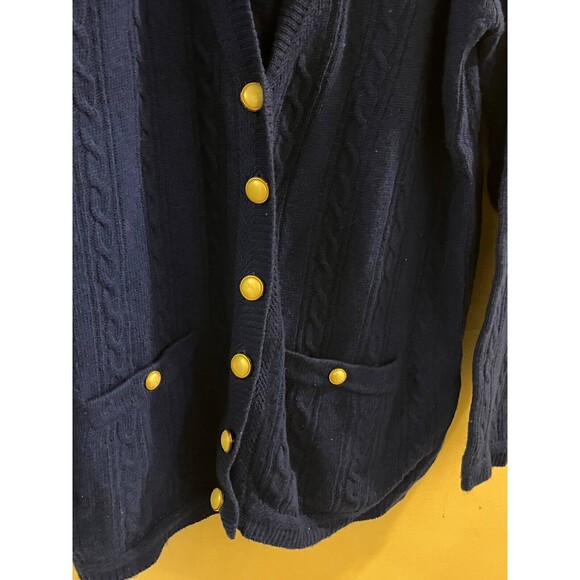 Worthington Vintage Cardigan Women's Size M Academia Y2K Oversized NEW - Picture 3 of 6